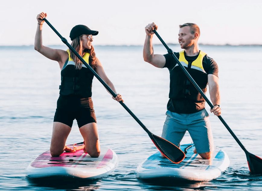 Paddleboard à l’île Saint-François