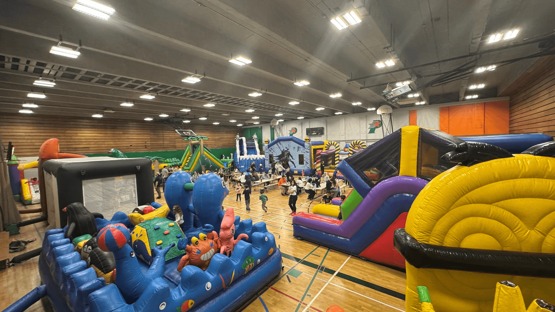 jeux gonflables photo