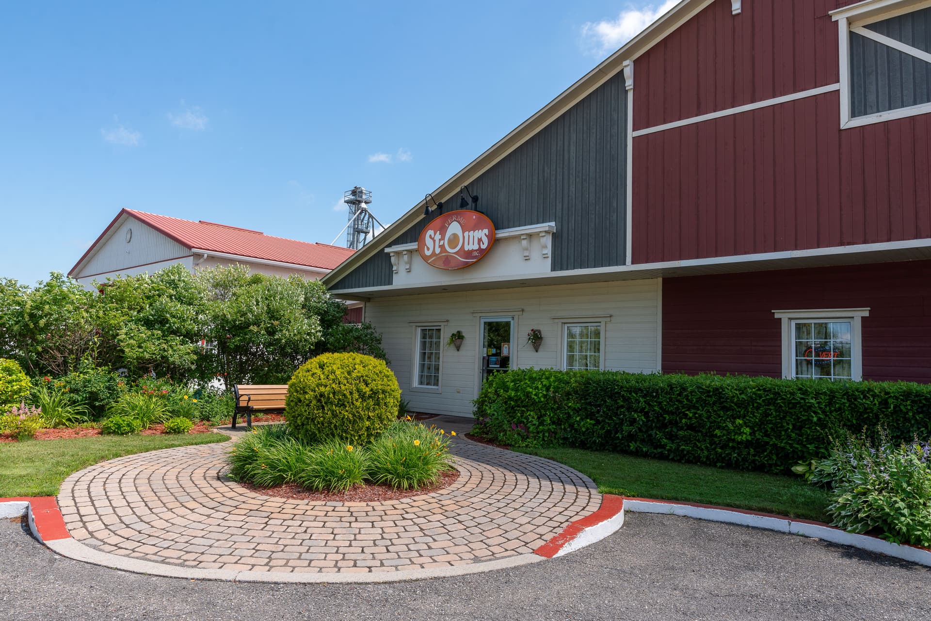 Vue d'ensemble sur la boutique de la Ferme de St-Ours