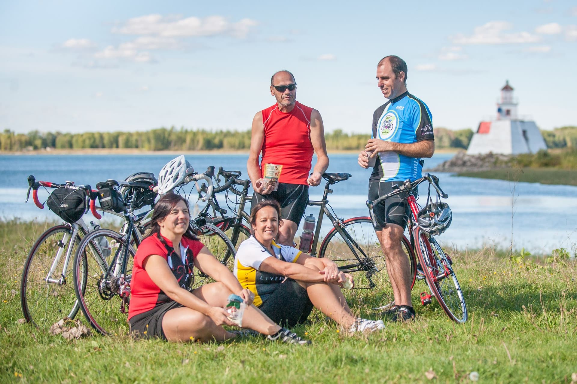 velo fleuve photo