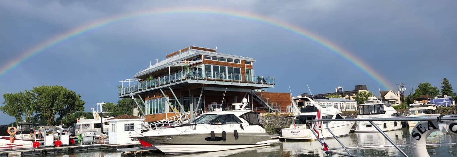 accessible par l'eau