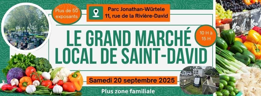 grand marché local saint david