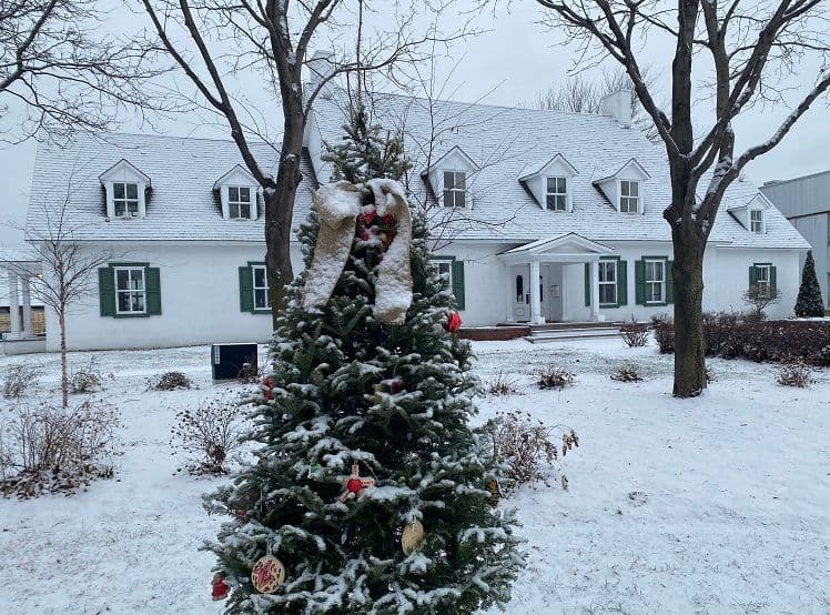 maison des gouverneurs hiver photo