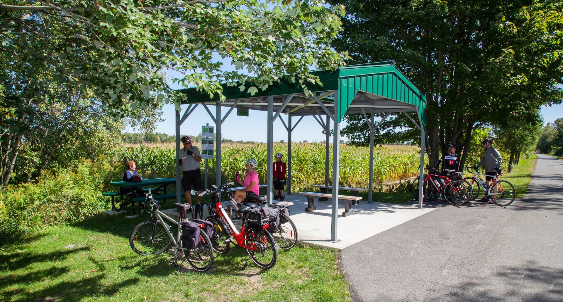 piste cyclable de la sauvagine