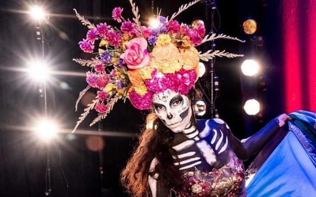 2023 10 29 Le bal des squelettes cirque grand bal costume fete des morts Halloween moisson gigantesques squelettes La Catrina